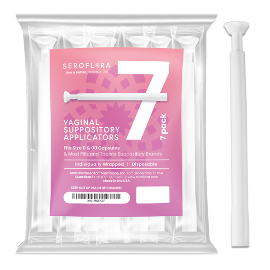 Vaginal Suppository Applicators (7ct) 7 Vaginal Applicators Seroflora