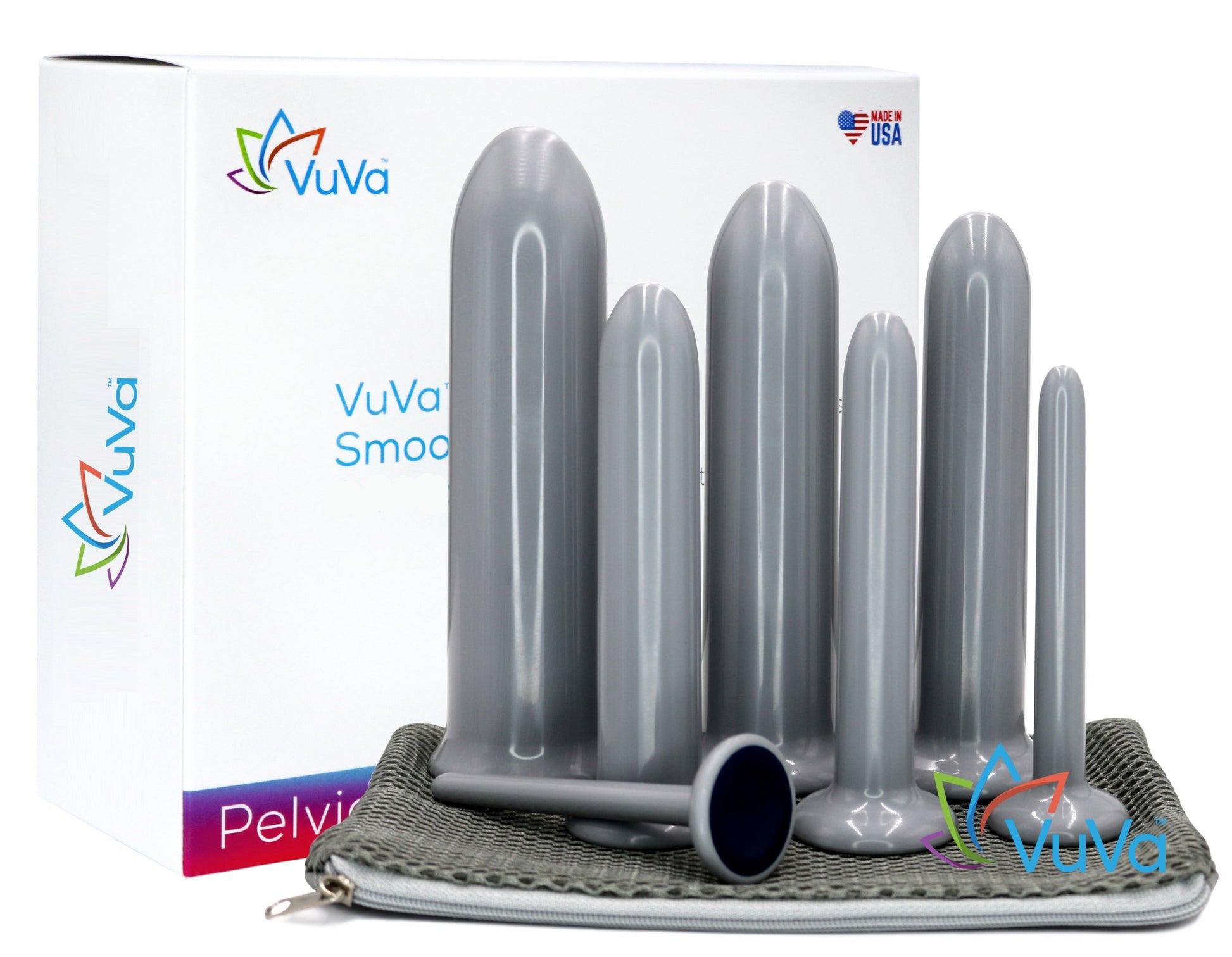 Unisex Smooth Rectal Set - Set of Seven  Vuvatech   